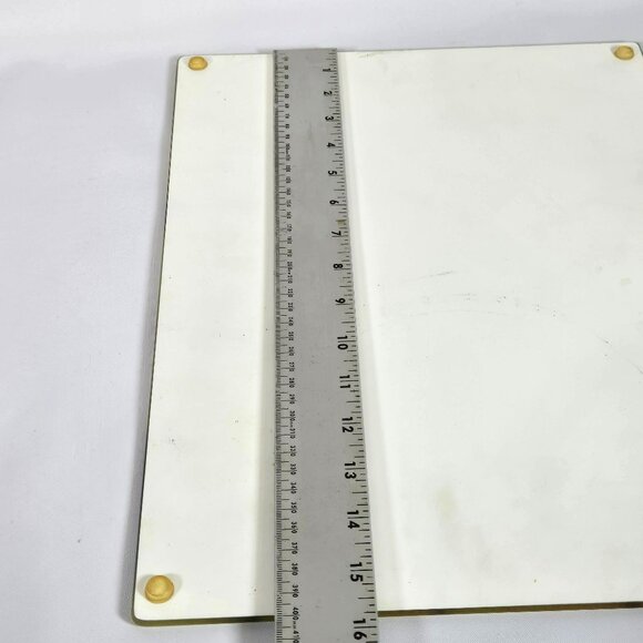 Fresh Lemon Lime Textured Glass Cutting Board Citrus Kitchen Decor 16" x 12" - Picture 8 of 9